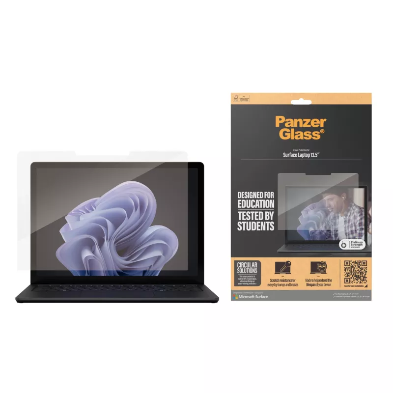 PanzerGlass® protector de pantalla Microsoft Surface Laptop 13,5 pulgadas | 6 | 5 | 4 | 3 | 2