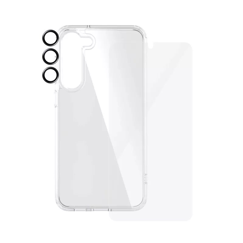 PanzerGlass ® 3-in-1 Bundle Samsung Galaxy S24+ | Ultra-Wide Fit con EasyAligner