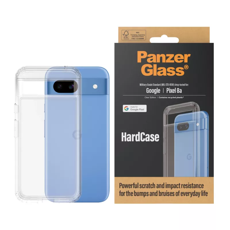 PanzerGlass ® HardCase transparente Google Pixel 8a