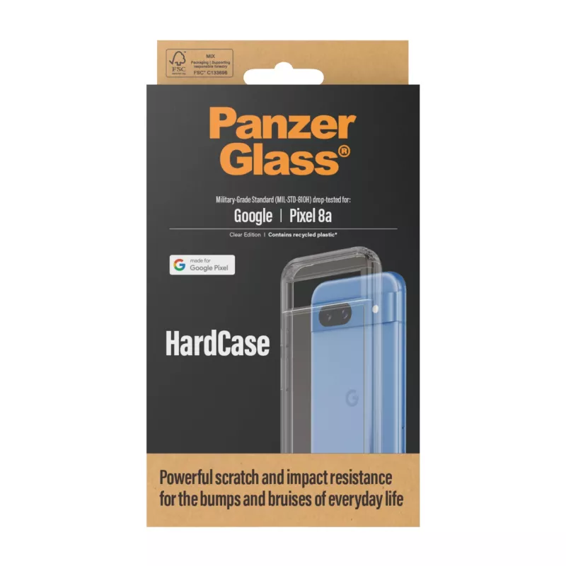 PanzerGlass ® HardCase transparente Google Pixel 8a