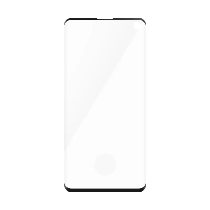Protector de pantalla PanzerGlass Samsung Galaxy S10e Ultra-Wide Fit resistente a arañazos resistente a golpes