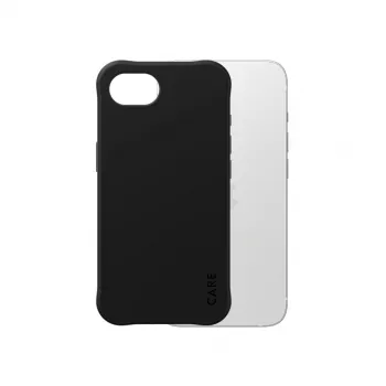 PanzerGlass CARE™ by ® funda Samba negra con Qi compatible iPhone 17e | 16e