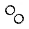 PanzerGlass ® Hoops® cristal protector de objetivo de cámara negro iPhone 15 | 15 Plus