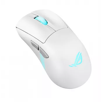 ASUS ROG Keris II Origin WHT ratón gaming diestro RF inalámbrico + Bluetooth + USB Type-A óptico 42000 DPI