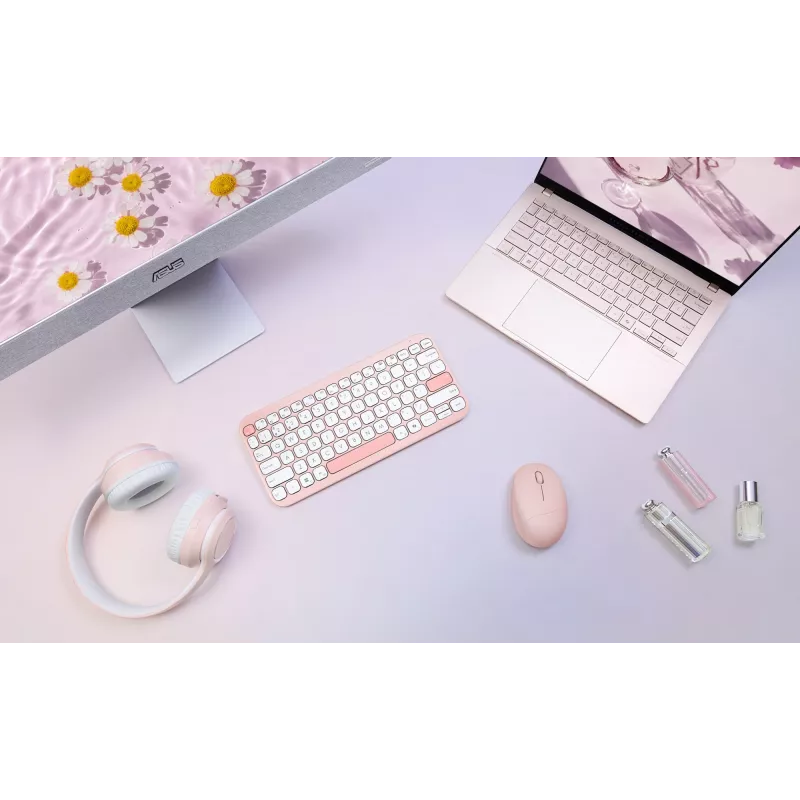 ASUS Fragrance MD101 Ratón Home Ambidiestro RF Wireless + Bluetooth Óptico 2400 DPI