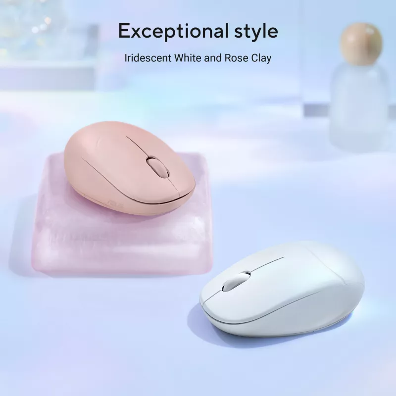 ASUS Fragrance MD101 Ratón Home Ambidiestro RF Wireless + Bluetooth Óptico 2400 DPI