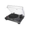 Tocadiscos Audio-Technica AT-LP120XUSB con accionamiento directo (analógico y USB), plata
