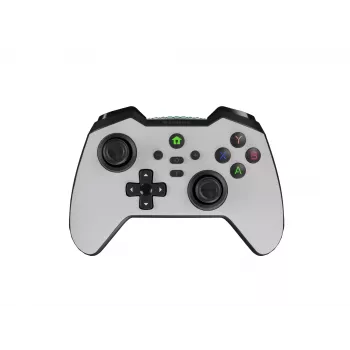 GENESIS Mangan 400 Blanco Bluetooth Mando Analogico / Digital Android, MAC, Nintendo Switch, PC, iOS