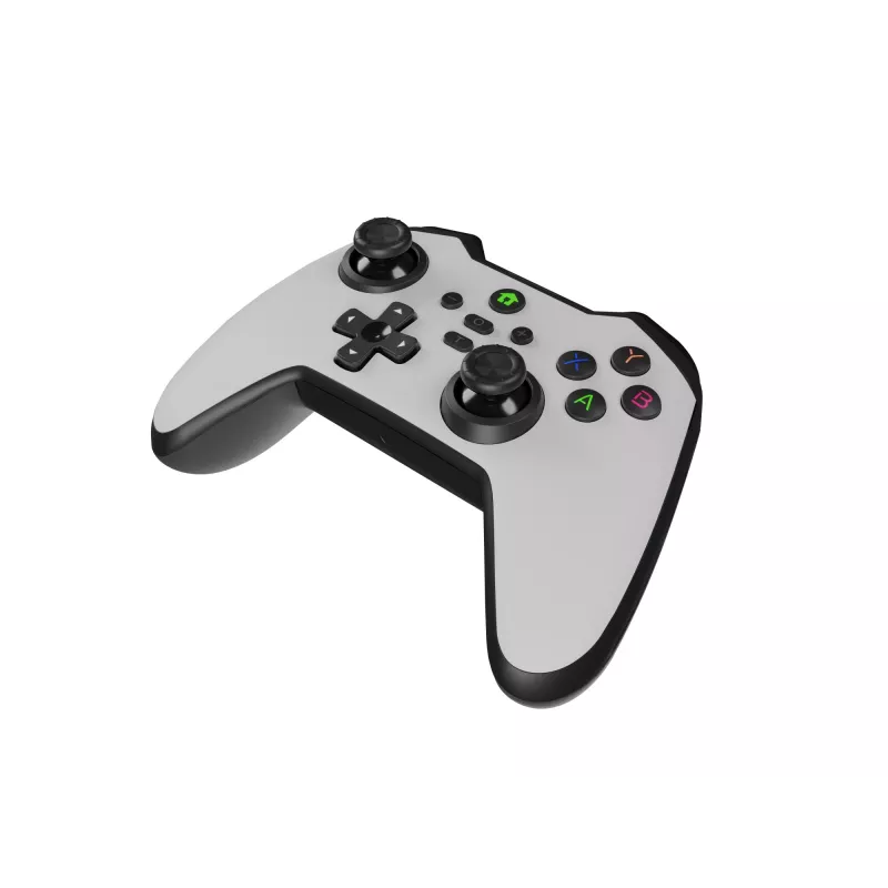 GENESIS Mangan 400 Blanco Bluetooth Mando Analogico / Digital Android, MAC, Nintendo Switch, PC, iOS