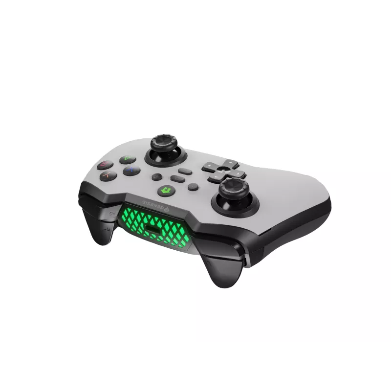 GENESIS Mangan 400 Blanco Bluetooth Mando Analogico / Digital Android, MAC, Nintendo Switch, PC, iOS