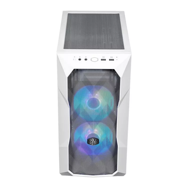 COOLER MASTER Caja CPU Masterbox TD300 Mesh Torre Media Blanca