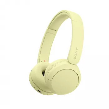 Sony WHCH520Y.CE7, Inalámbrico, Llamadas/Música, 20 - 20000 Hz, 147 g, Auriculares, Amarillo
