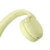 Sony WHCH520Y.CE7, Inalámbrico, Llamadas/Música, 20 - 20000 Hz, 147 g, Auriculares, Amarillo