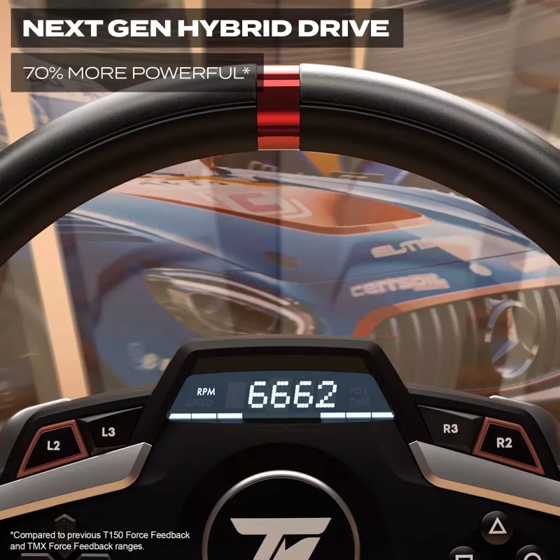 Thrustmaster T248 Negro Volante + Pedales PC, PlayStation 4, PlayStation 5