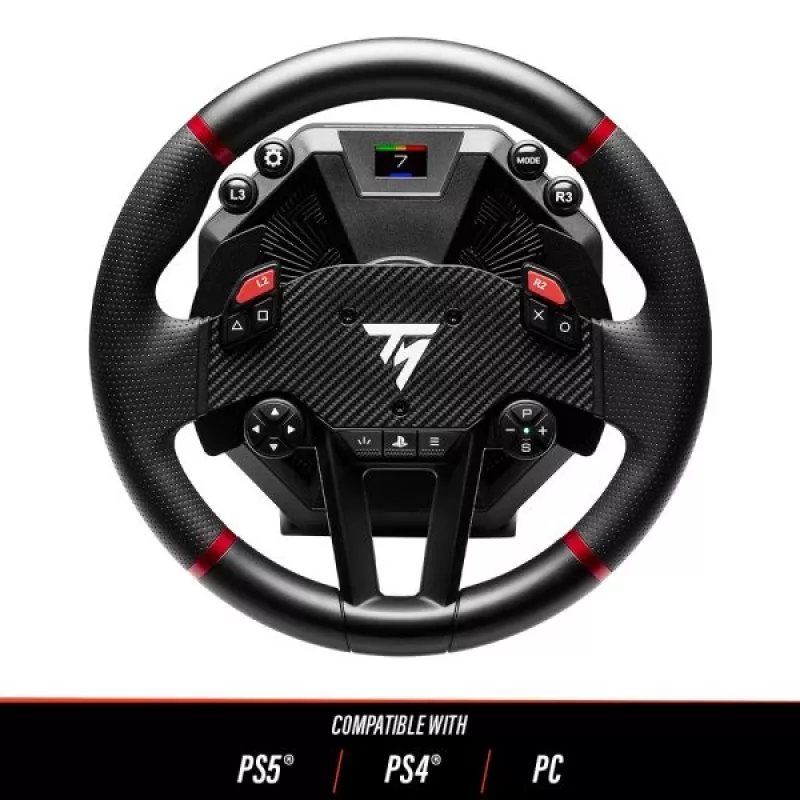 Thrustmaster T598 Negro, Rojo USB Volante + Pedales Analógico / Digital PC, PlayStation 4, PlayStation 5