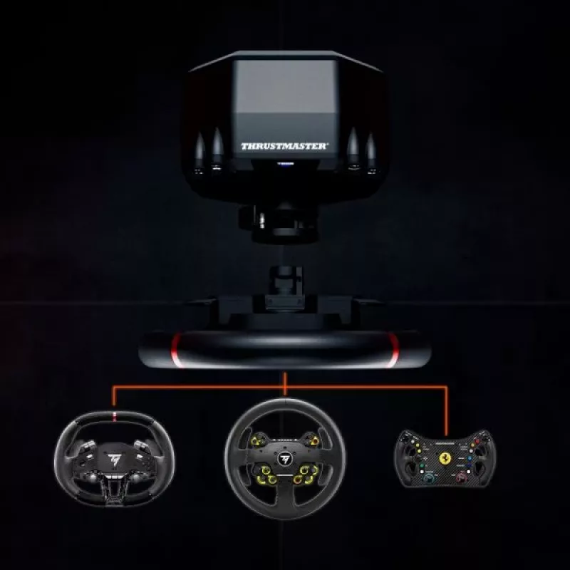 Thrustmaster T598 Negro, Rojo USB Volante + Pedales Analógico / Digital PC, PlayStation 4, PlayStation 5