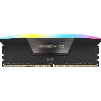 CORSAIR Memoria 32GB DDR5 (2x16GB) DRAM 6400MT/s CL36 Kit de memoria Vengeance RGB – Negro