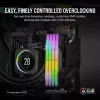 CORSAIR Memoria 32GB DDR5 (2x16GB) DRAM 6400MT/s CL36 Kit de memoria Vengeance RGB – Negro