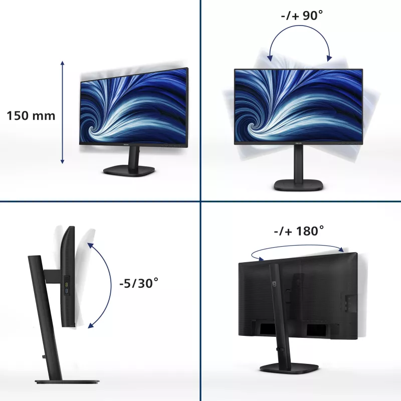 Philips serie 3000 24B2U3301/00 Monitor 60,5 cm (23,8