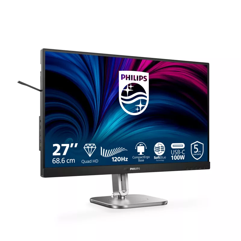 Philips 27B2U4601/00 Monitor 68,6 cm (27 inch) 2560 x 1440 píxeles Quad HD LCD Gris