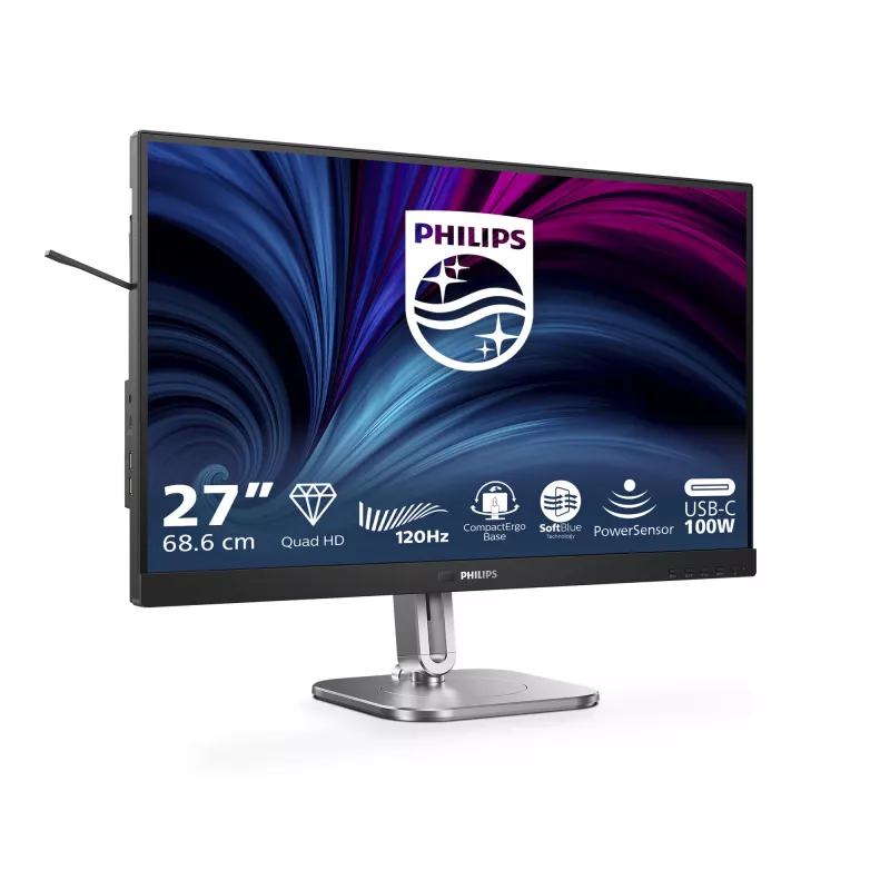 Philips 27B2U4601/00 Monitor 68,6 cm (27 inch) 2560 x 1440 píxeles Quad HD LCD Gris