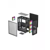 DeepCool MATREXX 55 MESH V4 C caja de PC Midi Tower, ATX, cristal templado, sin fuente de alimentación, negra