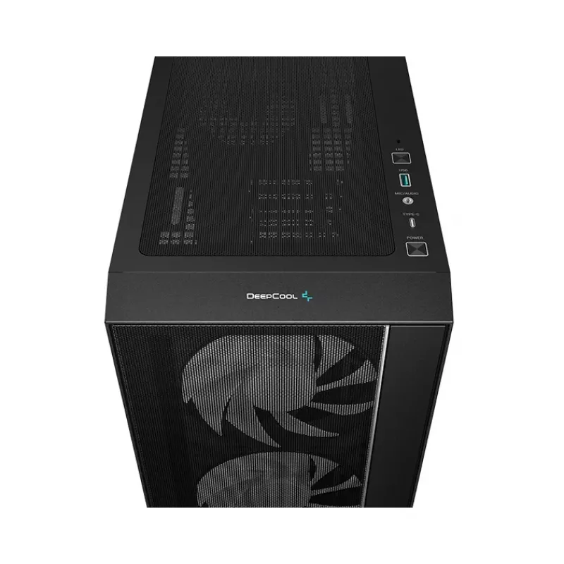 DeepCool MATREXX 55 MESH V4 C caja de PC Midi Tower, ATX, cristal templado, sin fuente de alimentación, negra