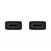 Samsung EP-DN975 - Cable USB - USB-C (M) a USB-C (M) - USB 2.0 - 1 m - Alimentación USB (5A, 100 W) - Negro - para Galaxy Note10, Note10+, Note1