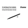 iiyama TE7513A-B1AG pantalla de señalización pantalla plana interactiva 190,5 cm (75 inch) Wi-Fi 500 cd/m² 4K Ultra HD negro pantalla táctil procesador integrado Android 18/7