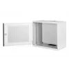 Armario de montaje en pared DIGITUS 9U - SOHO sin montar 460x540x400 mm puerta frontal perforada gris