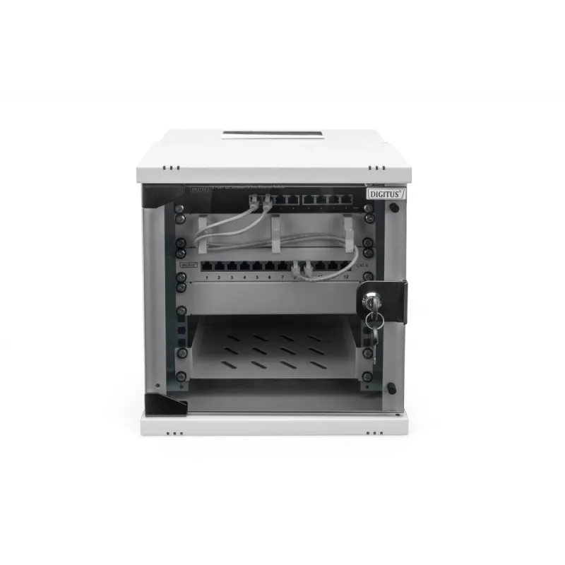 DIGITUS 10IN 6U carcasa de pared - SOHO PRO 325 x 315 x 300mm gris
