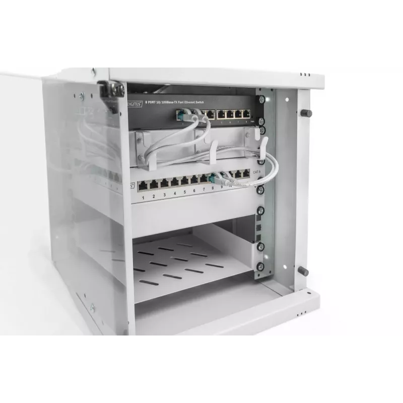 DIGITUS 10IN 6U carcasa de pared - SOHO PRO 325 x 315 x 300mm gris