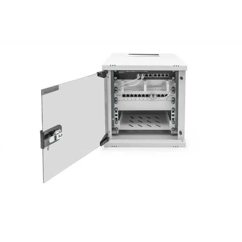 DIGITUS 10IN 6U carcasa de pared - SOHO PRO 325 x 315 x 300mm gris