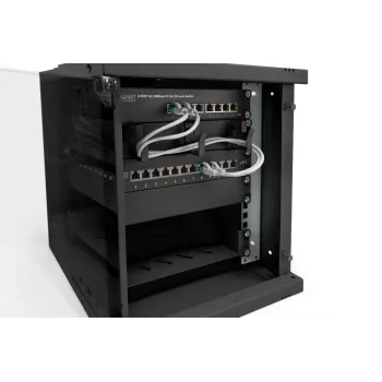 DIGITUS 10IN 6U carcasa de pared - SOHO PRO 325 x 315 x 300 mm negro
