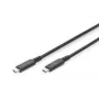 Cable de conexión DIGITUS USB 4.0 Type-C a Type-C resolución máx. 8K 30Hz PD3.0 40Gbit/s 1m