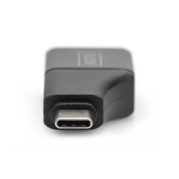 Adaptador Digitus 4K USB USB-C a HDMI-A negro aluminio