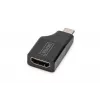 Adaptador Digitus 4K USB USB-C a HDMI-A negro aluminio