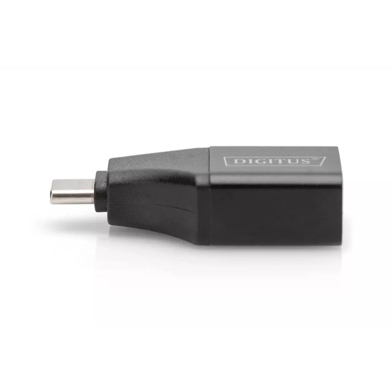 Adaptador Digitus 4K USB USB-C a HDMI-A negro aluminio