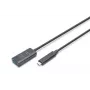 Cable alargador USB-C activo DIGITUS – 10G USB 3.2 Gen2 USB-C – USB-A (M/H) – 5 m