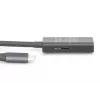 DIGITUS Cable alargador USB-C activo – 5G USB 3.2 Gen1 USB-C – USB-A (M/H) – 5 m