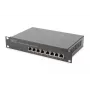 DIGITUS Switch Gigabit PoE 8 puertos 10