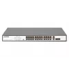 Switch Digitus DN-95343 de 24 puertos Fast Ethernet PoE, 2x Gigabit Combo TP/SFP, 370 W