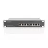 DIGITUS Switch Gigabit Ethernet L2 gestionado 8 puertos, 10