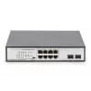 Switch no gestionado Digitus DN-95140 8 puertos Gigabit PoE