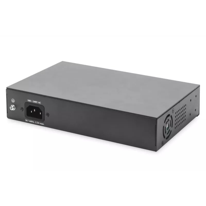 Switch no gestionado Digitus DN-95140 8 puertos Gigabit PoE