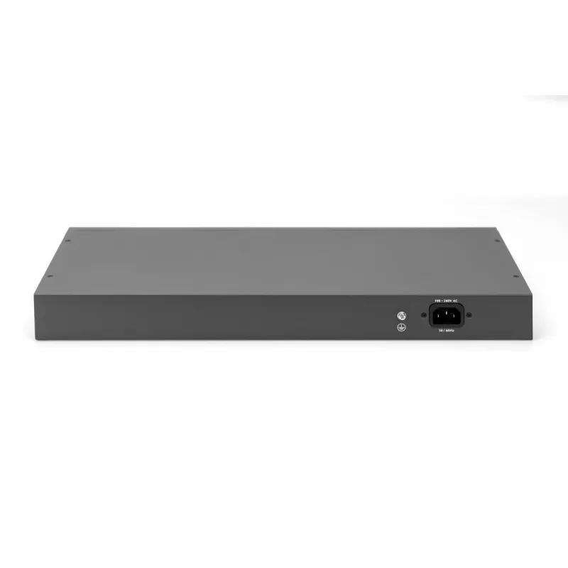 DIGITUS Switch Fast Ethernet PoE 16 puertos PoE + 2 Combo. 250 W de presupuesto PoE