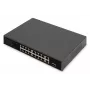 DIGITUS Switch PoE 16 puertos 10/100 Mbit/s 16 x puertos RJ45 PoE 10/100 Mbit/s, 1x GE RJ45, 1x SFP