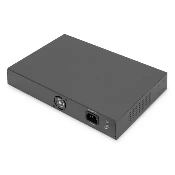 DIGITUS Switch PoE 16 puertos 10/100 Mbit/s 16 x puertos RJ45 PoE 10/100 Mbit/s, 1x GE RJ45, 1x SFP
