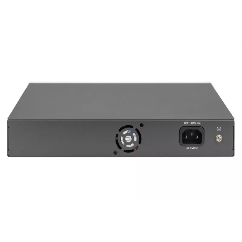 DIGITUS Switch PoE 16 puertos 10/100 Mbit/s 16 x puertos RJ45 PoE 10/100 Mbit/s, 1x GE RJ45, 1x SFP