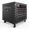 DIGITUS Rack AVS 8U 420x507x460mm roscas ruedas negro